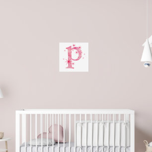 Watercolour P Poster