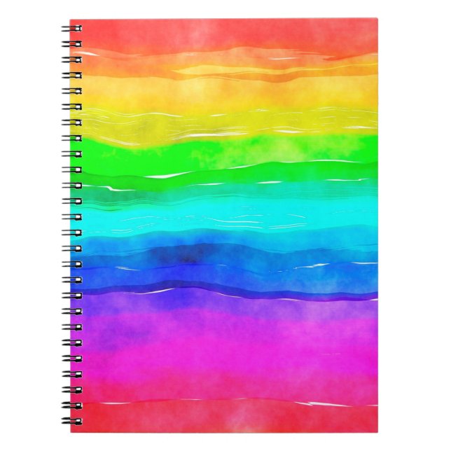 Watercolour watercolor paint wash notebook (Front)