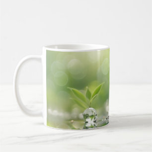 Waterdrop Plant Tranquil Peaceful Nature Coffee Mug