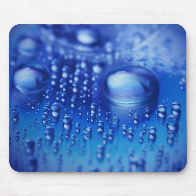 Waterdrops Mouse Pad (Front)