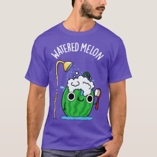 Watered Melon Funny Watermelon Pun T-Shirt
