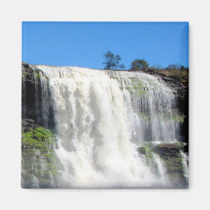 Waterfall 4 Venezuela Jungle Landscape Fine Art Magnet