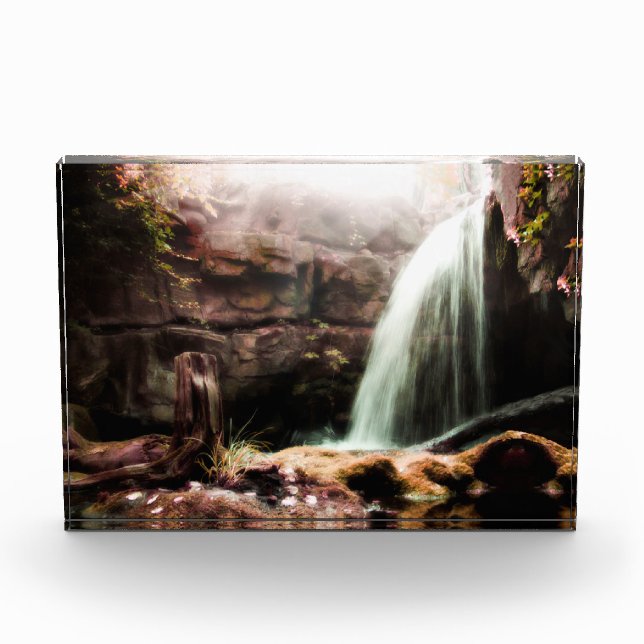 Waterfall Acrylic Block (Front)