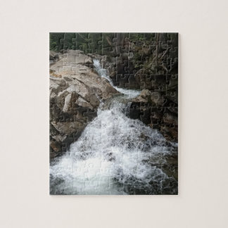 Waterfall Between Rocks Puzzle