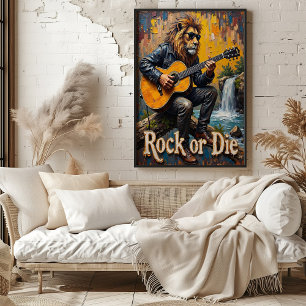 Waterfall Blues: Lion's Melody Poster