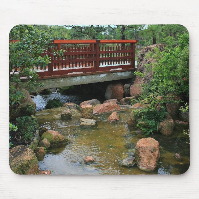 Waterfall Bridge Mouse Pad (Front)