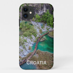 Waterfall cascade of Plitvice lakes park Case-Mate iPhone 11 Case