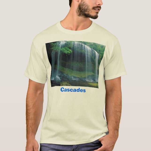 Waterfall, Cascades T-Shirt (Front)