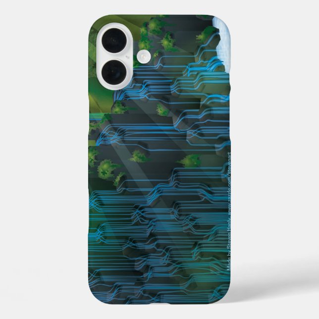 Waterfall Case-Mate iPhone Case (Back)