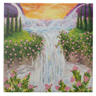 Waterfall Ceramic Tile