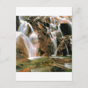 Waterfall Cool Water Sawtooth Wilderness Idaho Postcard
