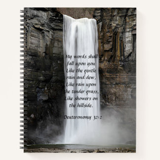 Waterfall Custom Notebook