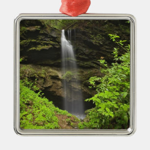 Waterfall falling into sink, Whiteoak Sink, Metal Ornament