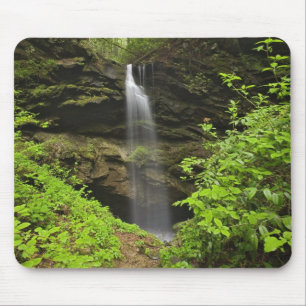 Waterfall falling into sink, Whiteoak Sink, Mouse Pad