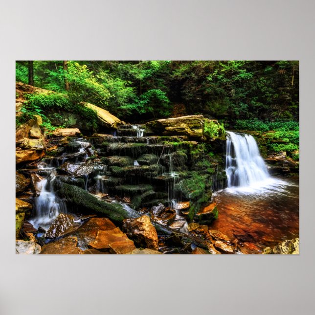 Waterfall Fantasy 19x13 Poster (Front)