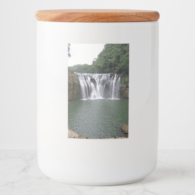 Waterfall Food Container Label (Front)