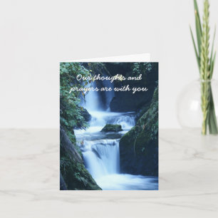 Waterfall Get Well Greeting Card