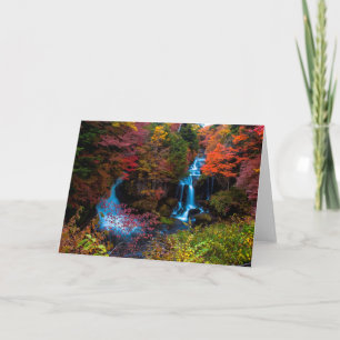 Waterfall Greeting Card