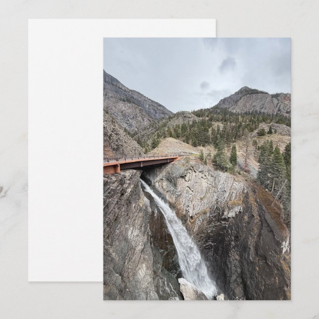 Waterfall Holiday Card (Front/Back)