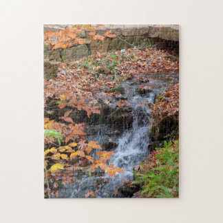 Waterfall in Arkansas USA Jigsaw Puzzle