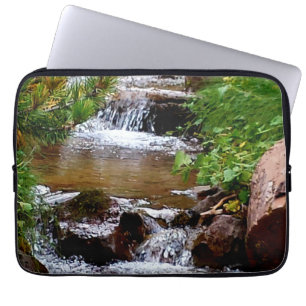 Waterfall in Colorado Laptop Sleeve