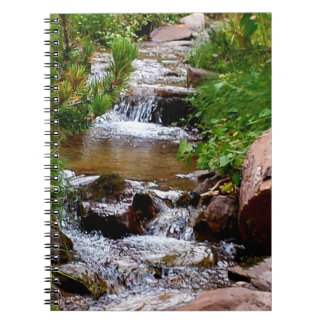 Waterfall in Colorado Notebook