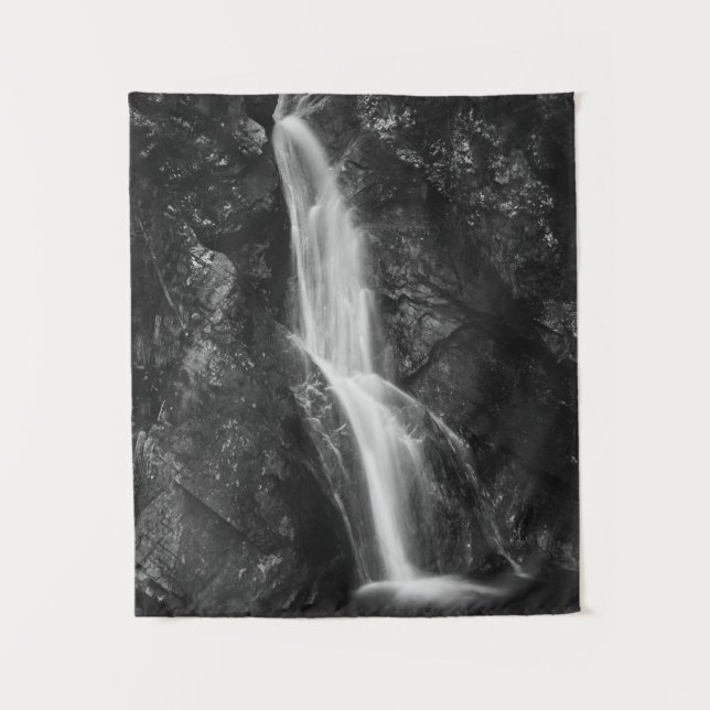 Waterfall in Hell Gorge, Slovenia Tapestry (Front)