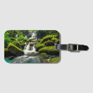 Waterfall in Jungle   Phu Tub Berk Mountain Luggage Tag