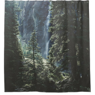 WATERFALL IN TELLURIDE SHOWER CURTAIN