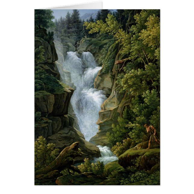 Waterfall in the Bern Highlands, 1796 (Front)