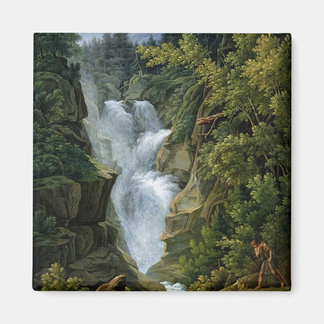 Waterfall in the Bern Highlands, 1796 Magnet (Front)