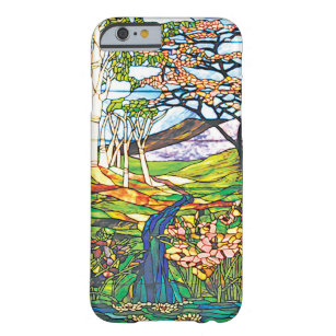 Waterfall Iris Birch Tiffany Stained Glass Window Barely There iPhone 6 Case