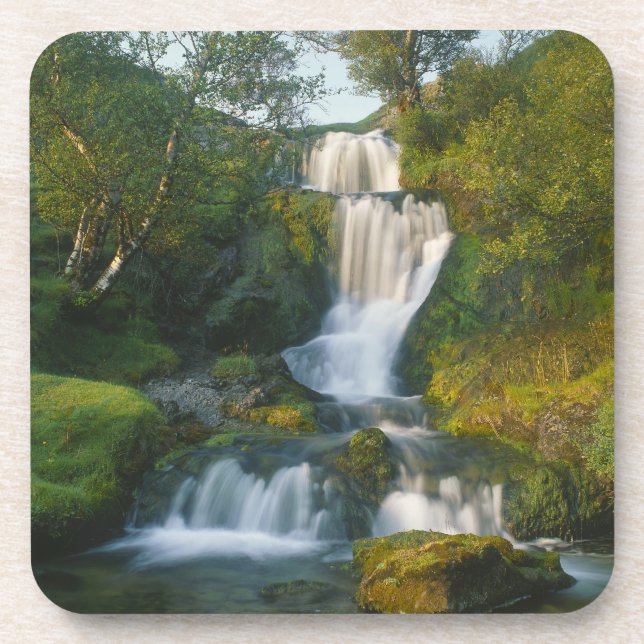 Waterfall, Isle of Skye, Scotland Coaster (Front)