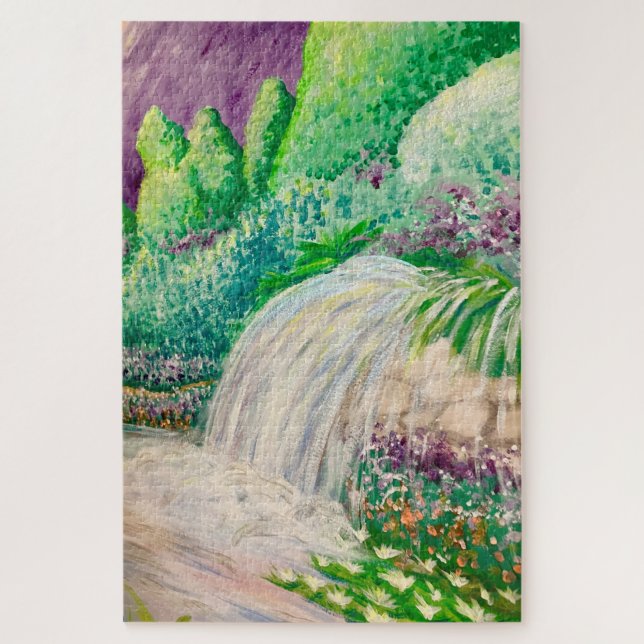 Waterfall Jigsaw Puzzle (Vertical)
