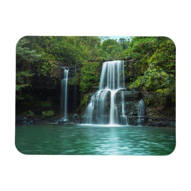 Waterfall Klong Chao | Koh Kood island Magnet (Horizontal)