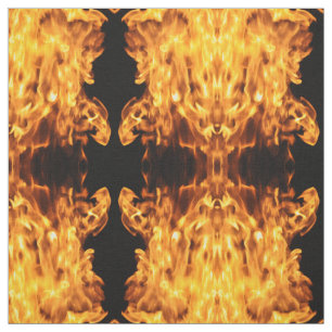 Waterfall of Flame Fabric