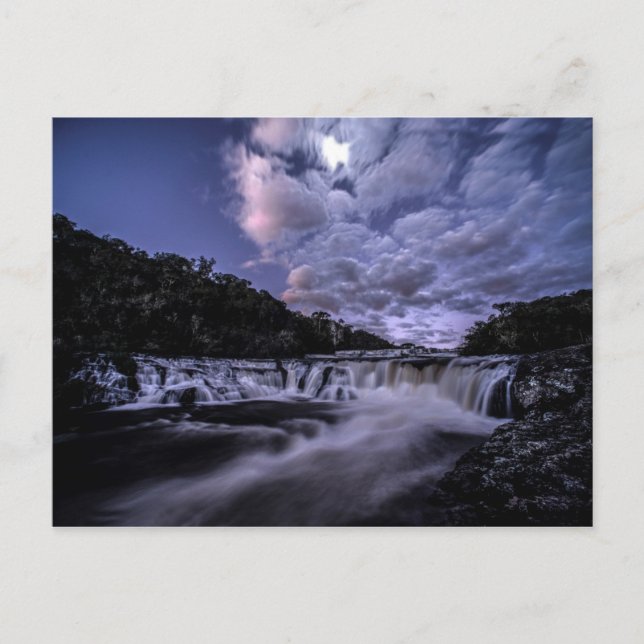 Waterfall Of Venâncios Postcard (Front)