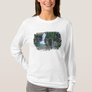 Waterfall on Falls Creek in Lewis and Clark T-Shirt