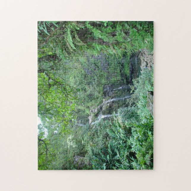 Waterfall on Road to Hana Puzzle (Vertical)
