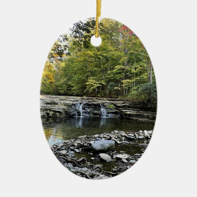 Waterfall Ornament (Front)