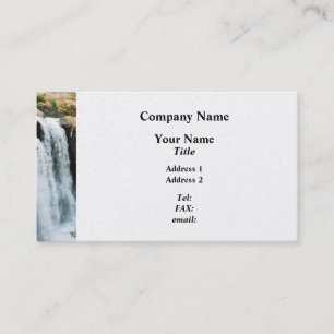 Waterfall Paterson NJ - Platinum Business Card