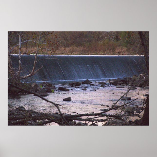 Waterfall Photo Poster (Front)