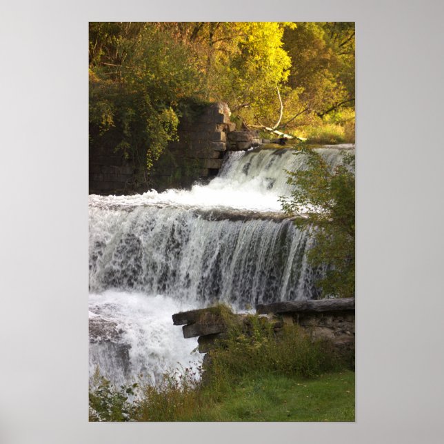 Waterfall Photo Poster (Front)