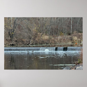 Waterfall Photo Poster