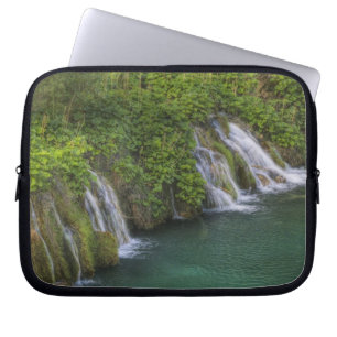 Waterfall, Plitvice Lakes National Park and Laptop Sleeve