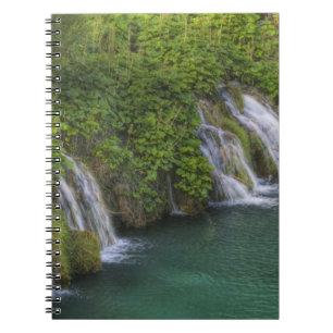 Waterfall, Plitvice Lakes National Park and Notebook