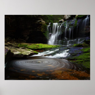 waterfall poster