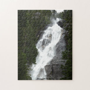 Waterfall Puzzle Shannon Falls BC Nature Puzzle