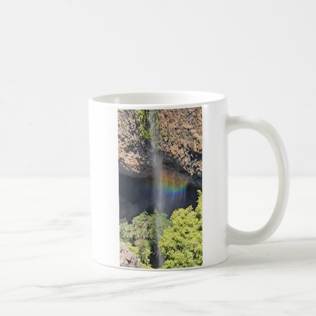Waterfall Rainbow Coffee Mug (Right)