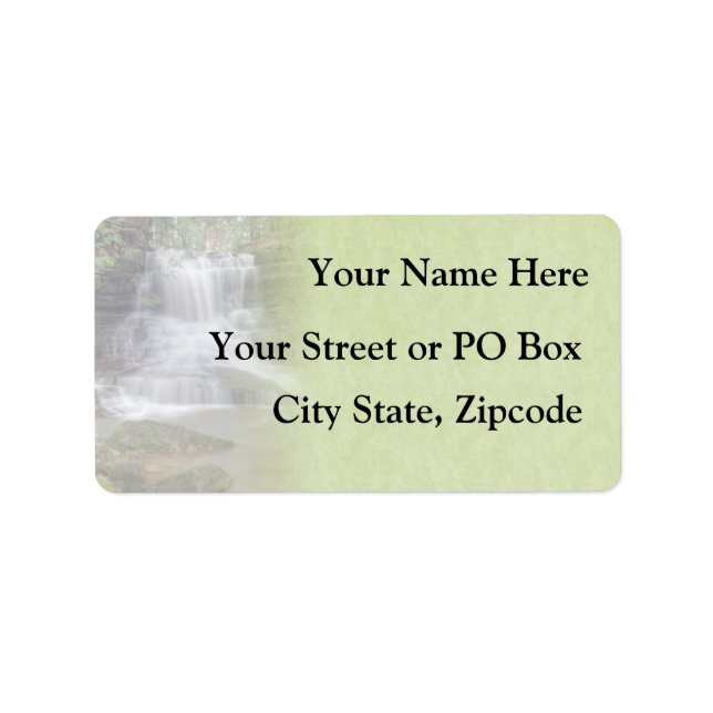 Waterfall  Return Address Label (Front)